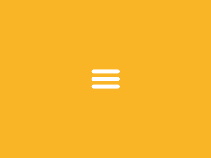Example of The Real Hamburger Menu Icon