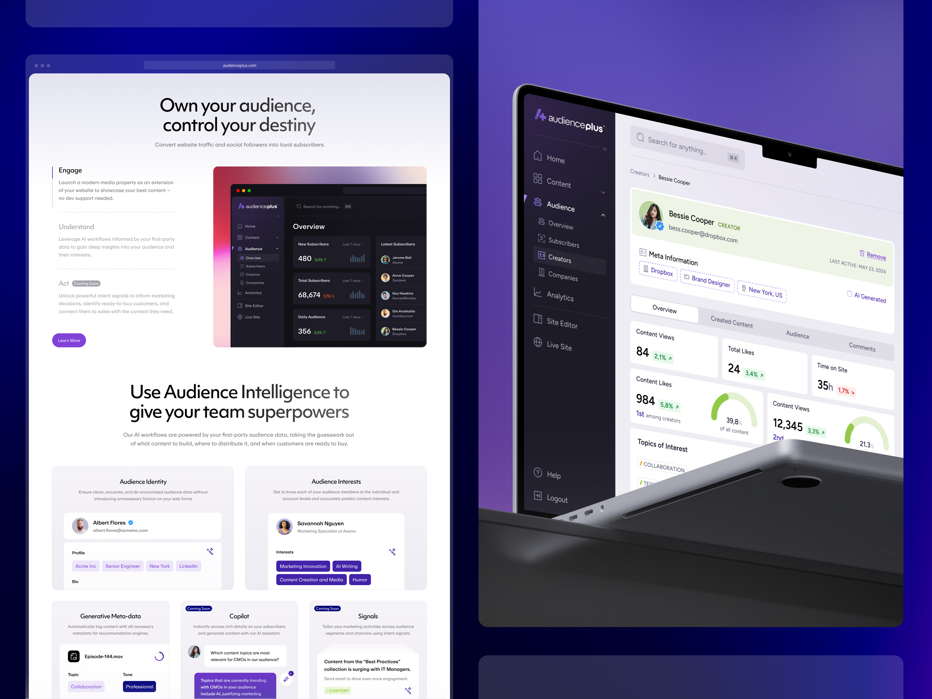 Example of Website Cms/Wordpress   Webflow   Jam