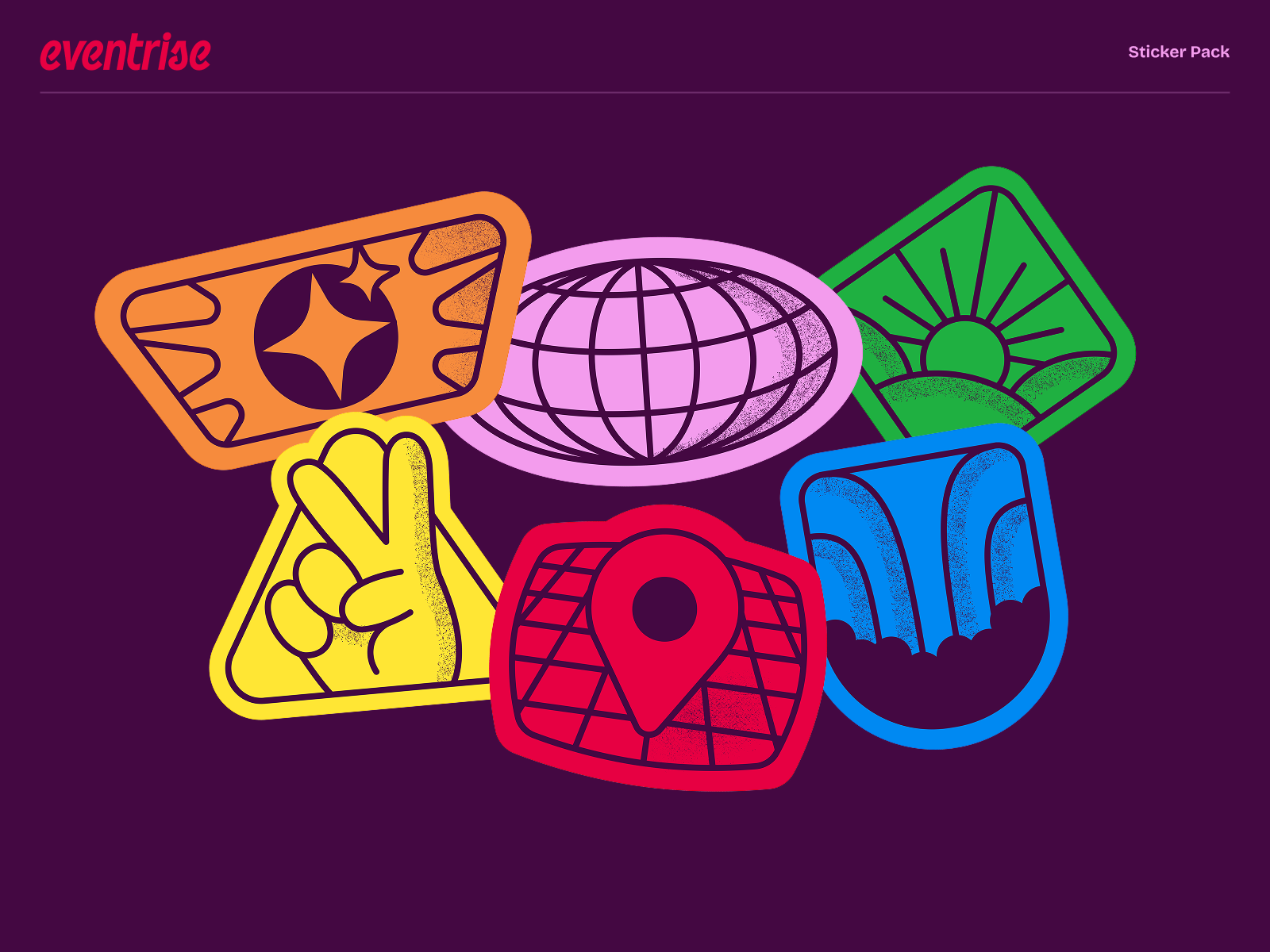 Example of Eventrise Stickers