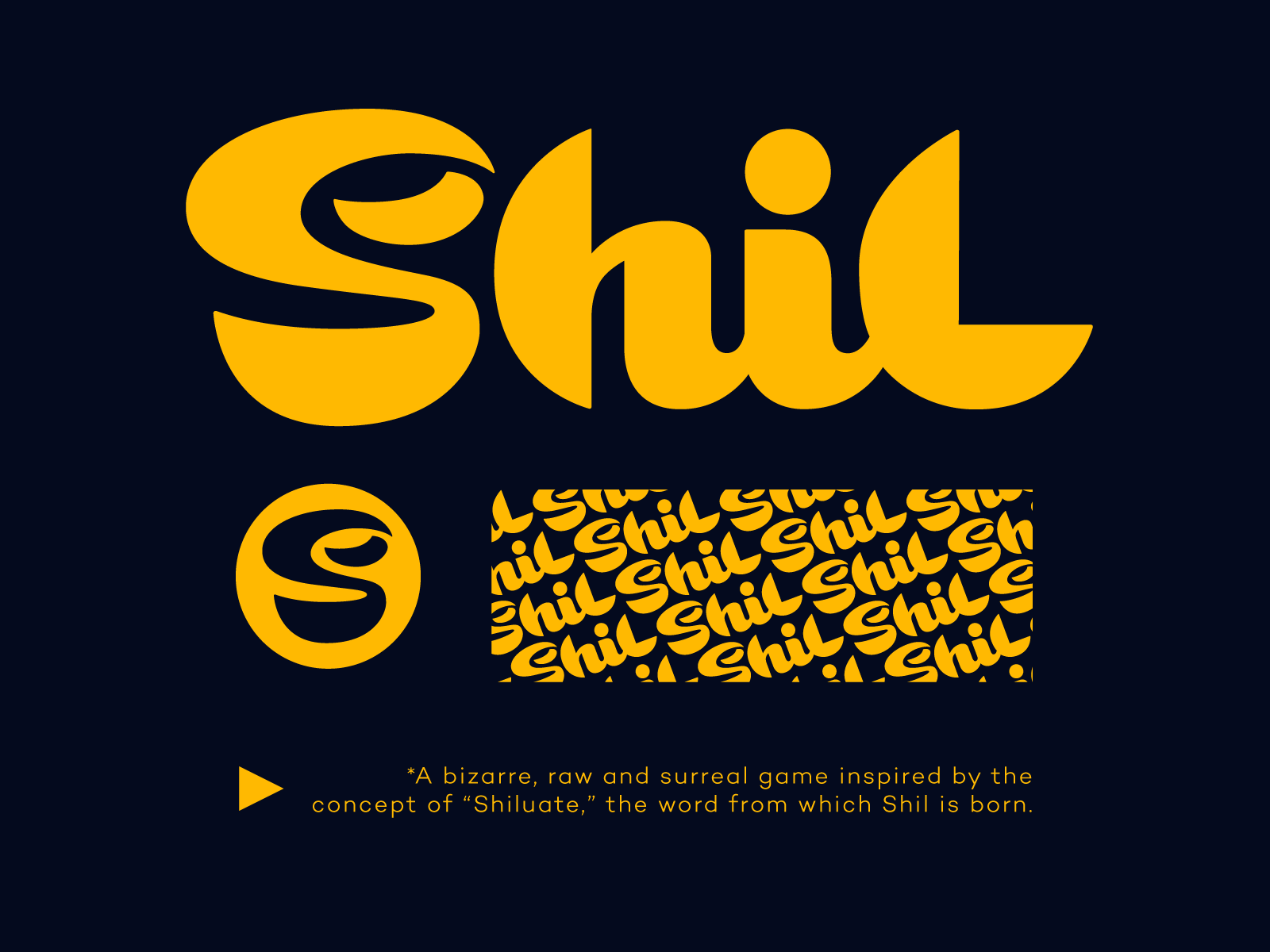 Example of Shil: bold hand lettering