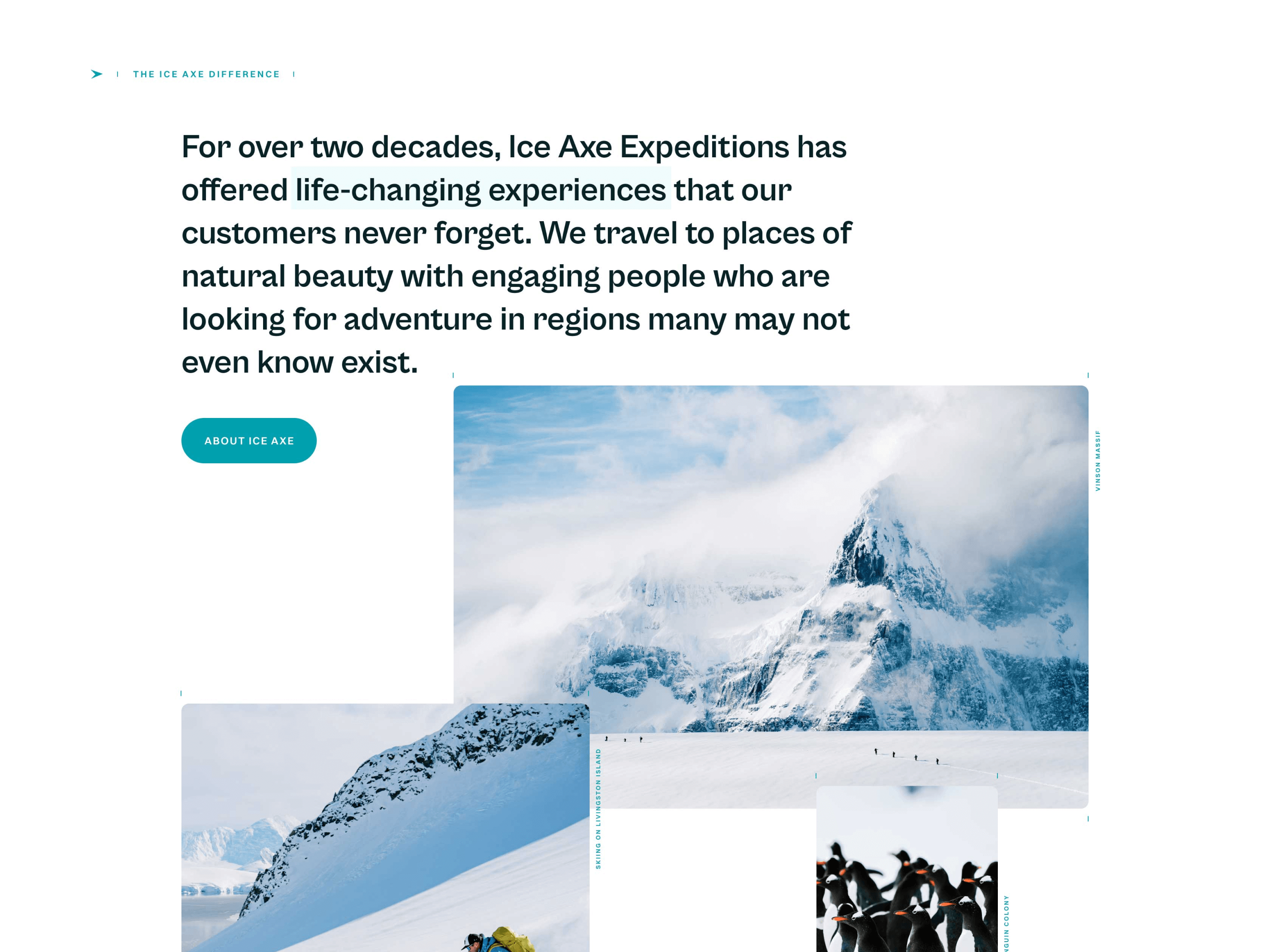 Example of Ice Axe Expeditions