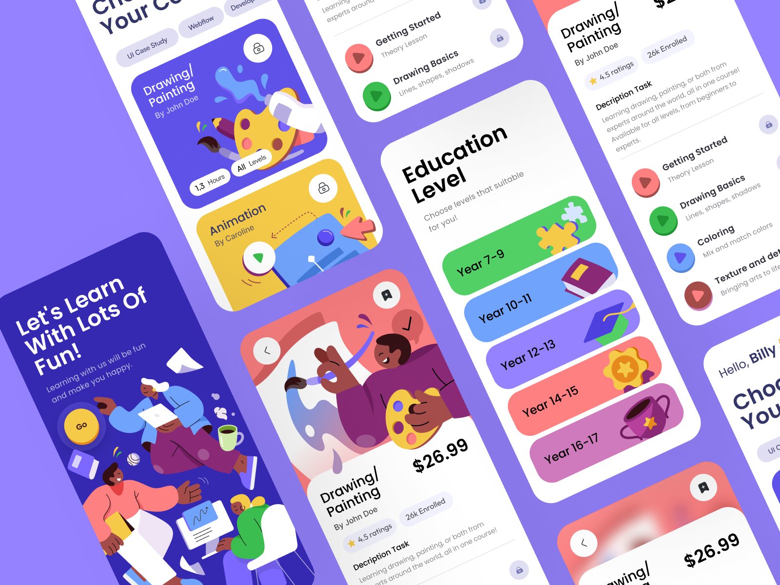Example of E-course App Exploration