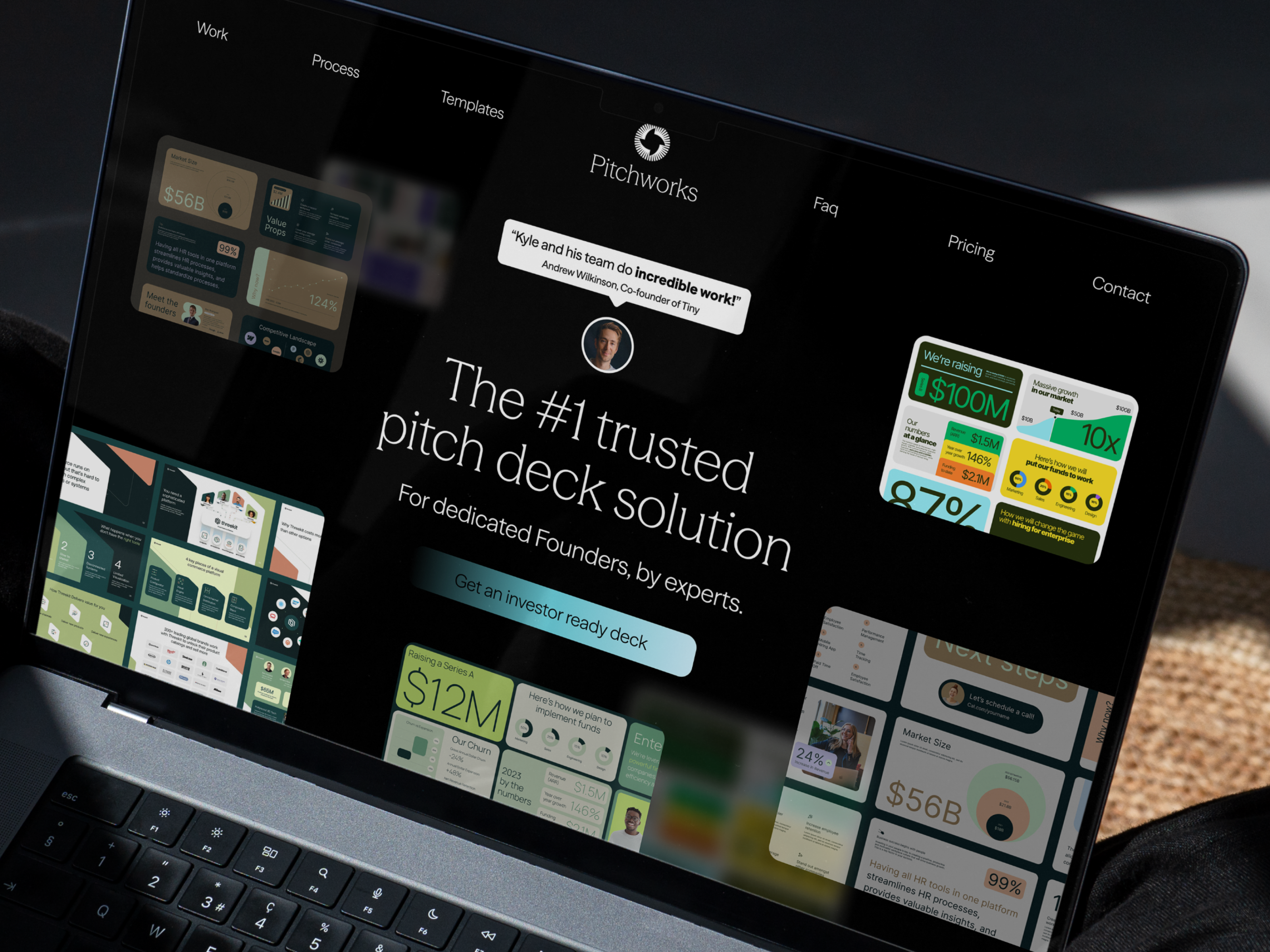 Example of Pitchworks Website