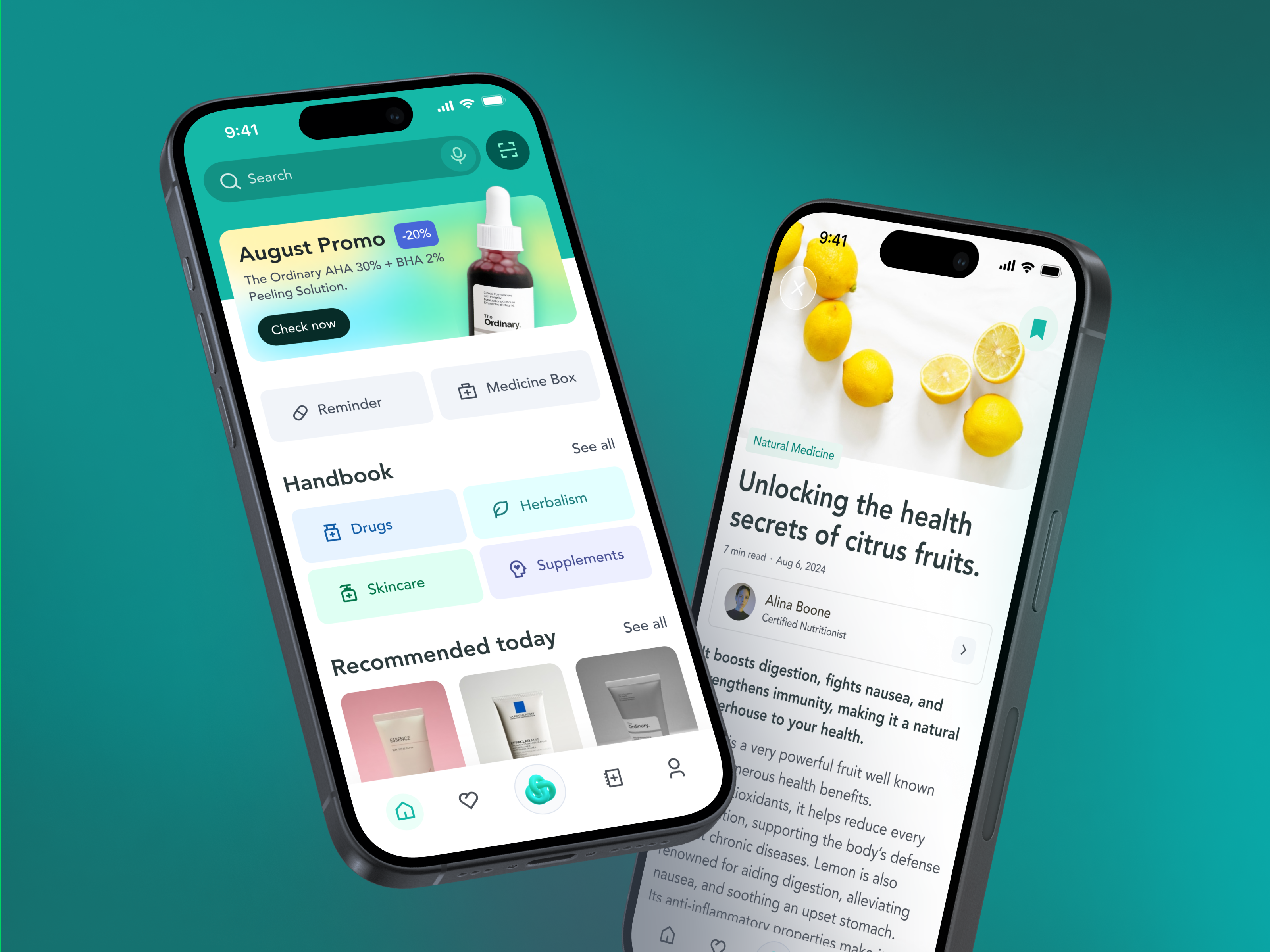Example of Health app