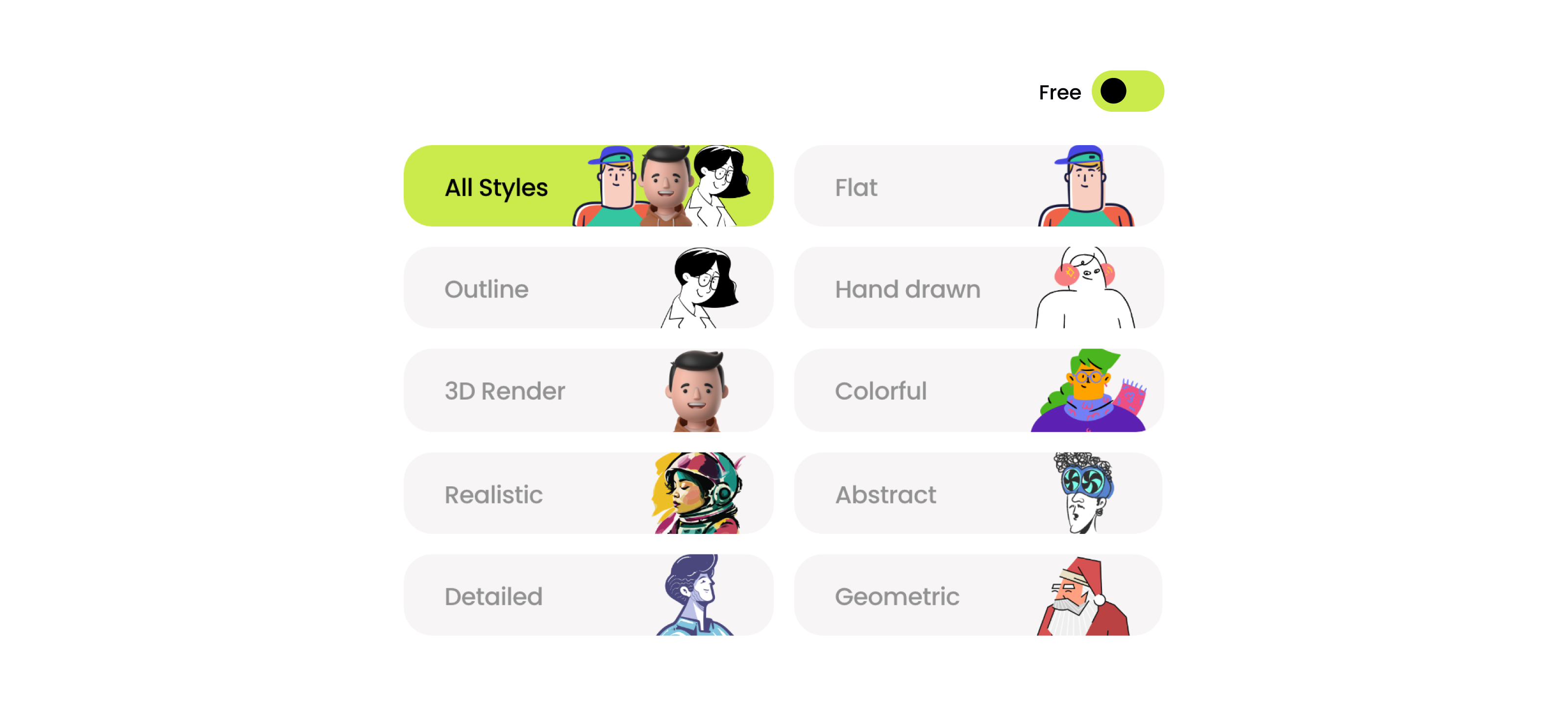 Example of Custom Vector Illustration   Hand Drawn