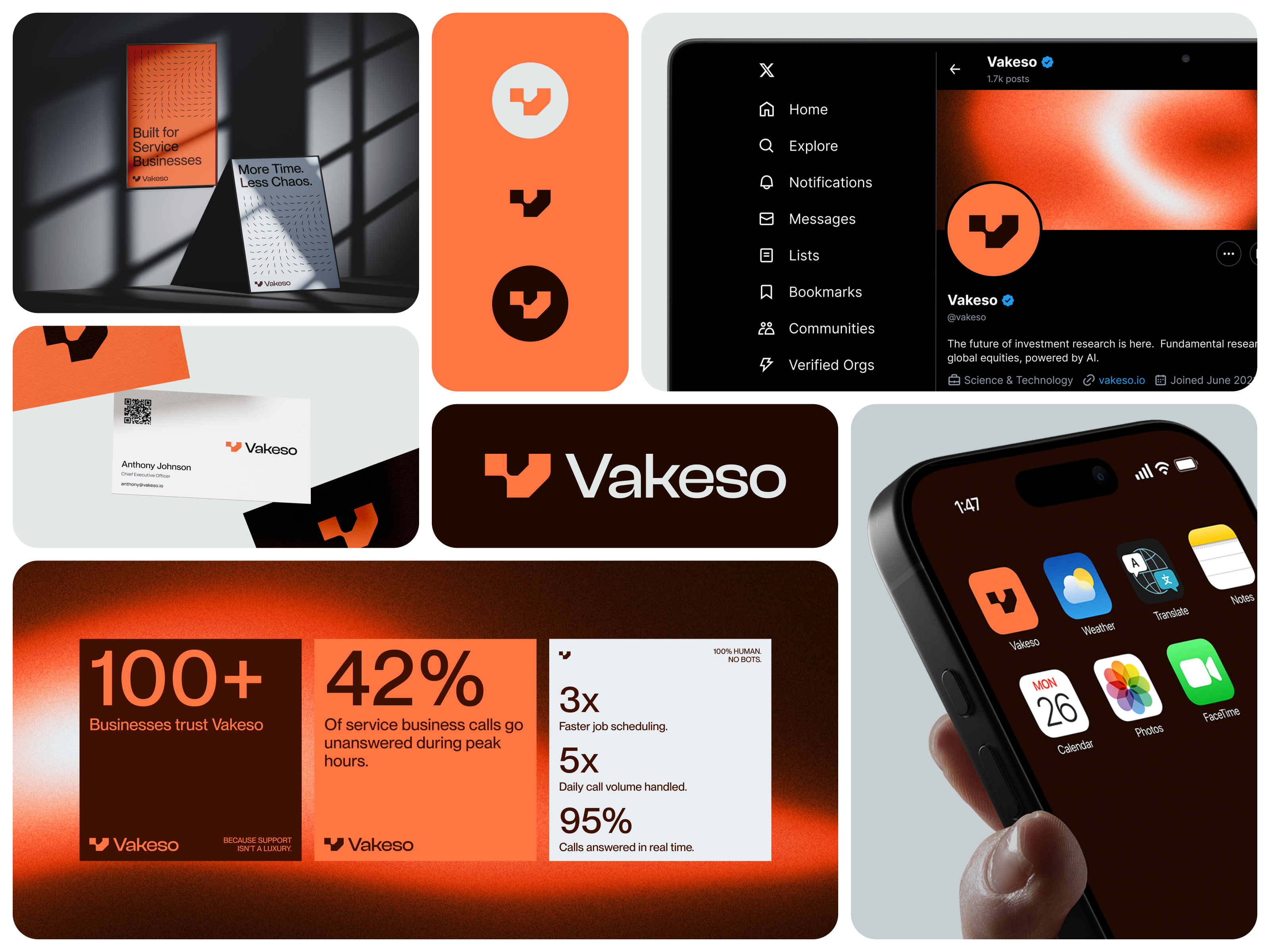 Example of Vakeso - Brand Identity