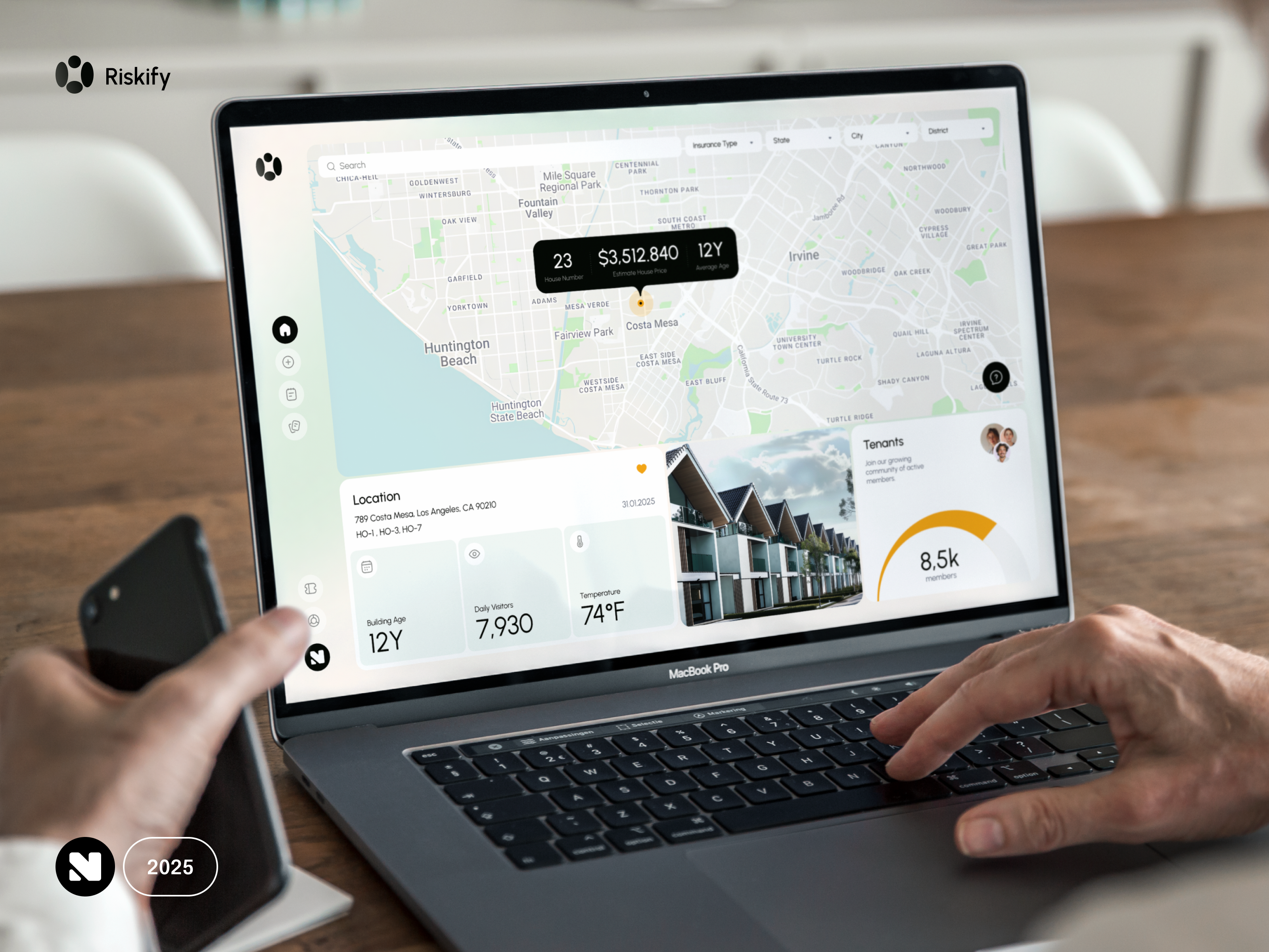 Example of Website Design + Development 