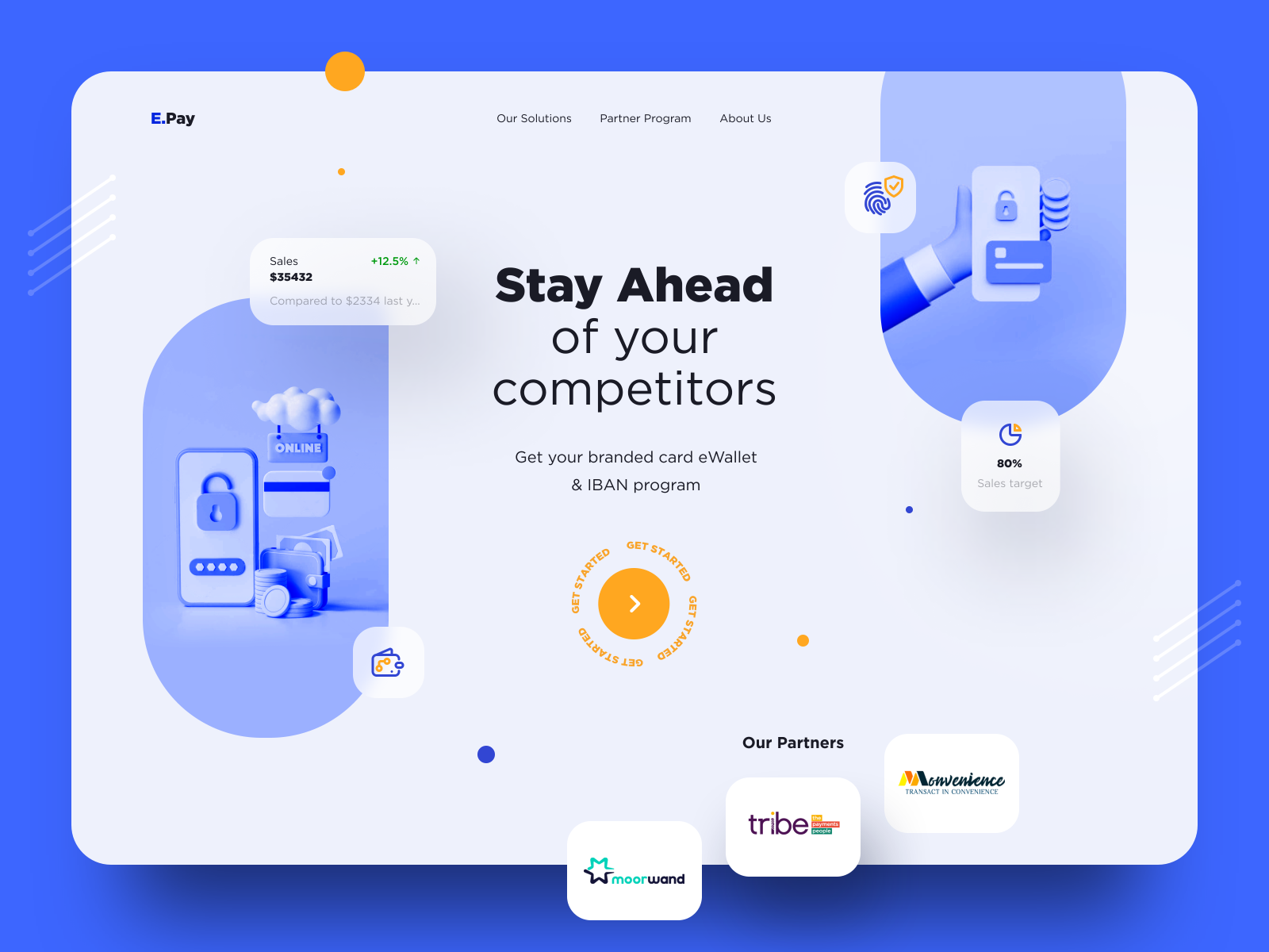 Example of Landing Page Design 
