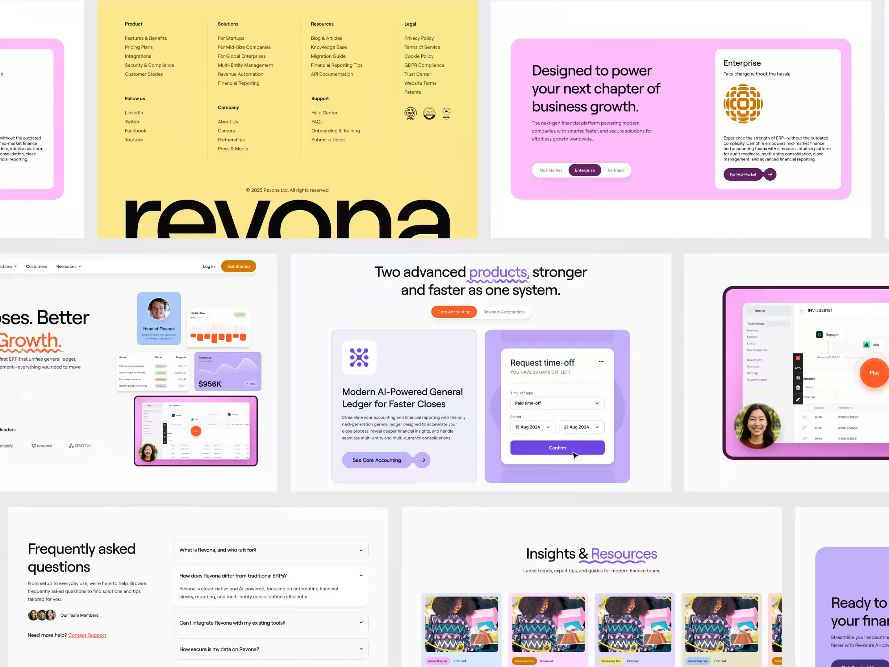 Example of AI Finance Solution Website