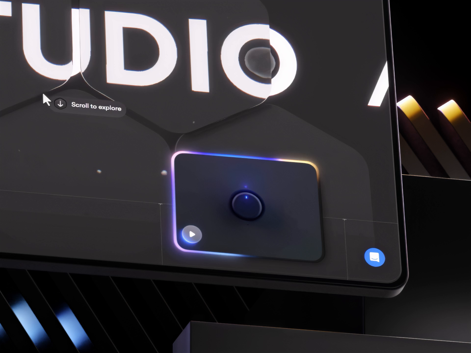 Example of UI8 Studio — 3D Showreel Player